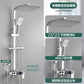 Copper Constant Temperature Black For Home Supercharged Shower Head