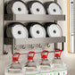 Bathroom Integrated Storage Rack Towel Rack Wall-Mounted Punch-Free Wall Bathroom Toilet Storage Washstand