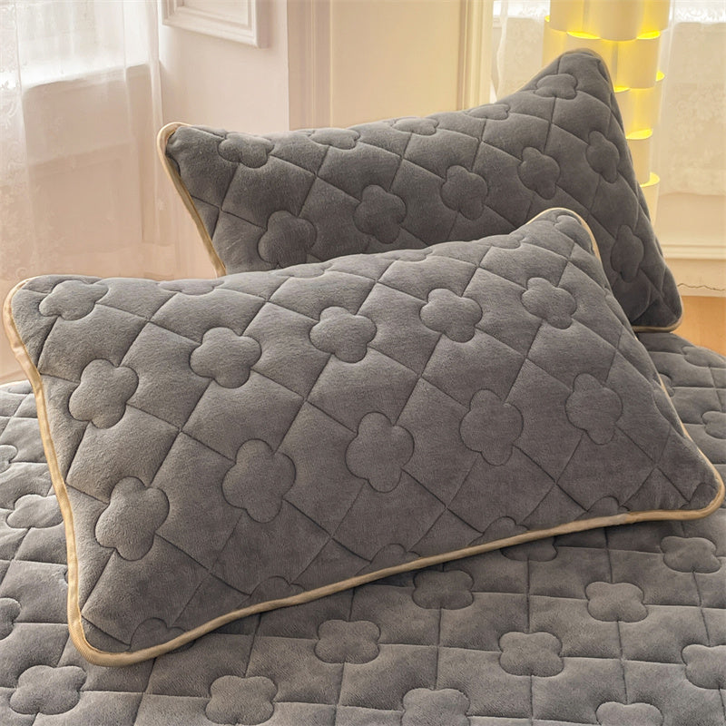 Non-Collapse Pillowcase and Pillow Core Set For Home Adult Cervical Support Improve Sleeping Pairs Dormitory Students Single Men