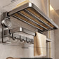 Suction Cup Towel Rack Bathroom Punch-Free Hanging Rod Bathroom Storage Rack Integrated Shower Room Toilet Storage Bath Towel Rack