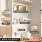 White Bathroom Wall-Mounted Toilet Towel Rack