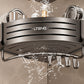 Punch-Free Bathroom Rack Bathroom Suction Cup Triangle Basket Wall Mount Bathroom Sink Corner Storage Rack