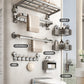 Drill-Free Shelf Bathroom Toilet Storage Hook Sucker