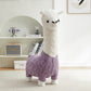 Alpaca Stool Living Room Seat for Girls Decorations