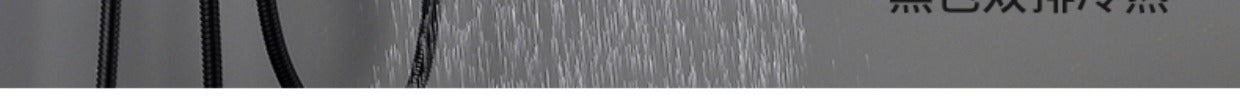 Copper Constant Temperature Black For Home Supercharged Shower Head