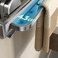 Retractable Bath Towel Rack Clothes Toilet Punch-Free Suction Cup