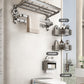 Drill-Free Shelf Bathroom Toilet Storage Hook Sucker