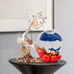 Living Room Wine Cabinet Move House House Moving New Home Gift Quicksand Painting