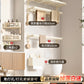 White Bathroom Wall-Mounted Toilet Towel Rack