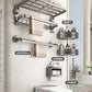 Drill-Free Shelf Bathroom Toilet Storage Hook Sucker