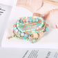 European and American-Style Women's Glasses Multi-Layer Seaside Photograph Handmade Beads