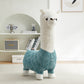 Alpaca Stool Living Room Seat for Girls Decorations