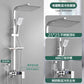 Copper Constant Temperature Black For Home Supercharged Shower Head