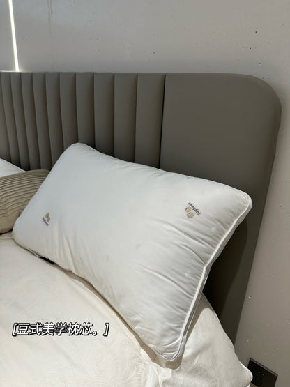 Soybean Fiber Aesthetic Soft Fit Cervical Spine Pillow Insert