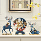 European-Style Living Room TV Cabinet Deer Decoration Craft Gift
