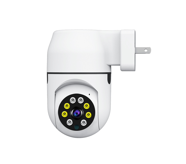For Home Plug Wireless WiFi Surveillance Camera Mobile Phone 4G Remote HD 360 Panoramic Socket Monitor