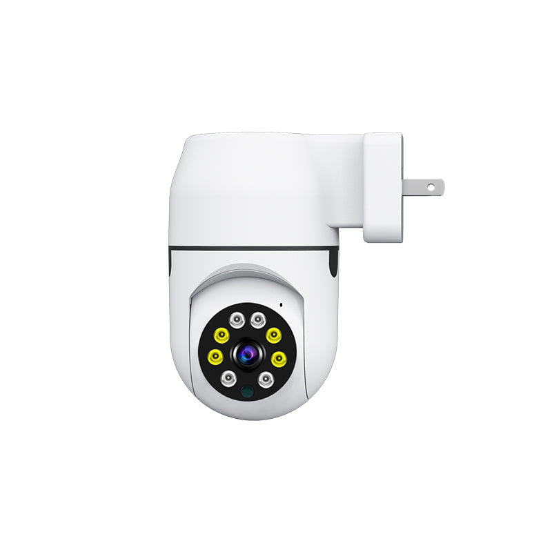 For Home Plug Wireless WiFi Surveillance Camera Mobile Phone 4G Remote HD 360 Panoramic Socket Monitor