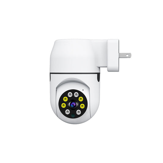 For Home Plug Wireless WiFi Surveillance Camera Mobile Phone 4G Remote HD 360 Panoramic Socket Monitor