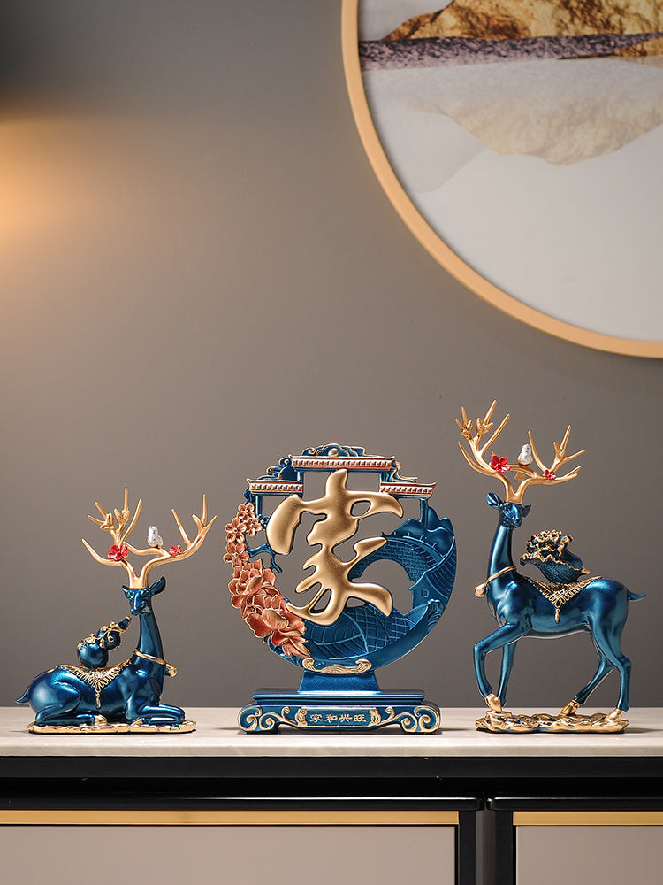 TV Accessible Luxury Living Room Moving Gift Wine Cabinet Decorations