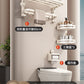 Corner Punch-Free Washstand Wall Wall-Mounted Suction Cup