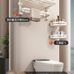 Corner Punch-Free Washstand Wall Wall-Mounted Suction Cup