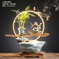 Bring In Wealth and Treasure Flowing Living Room Office Desk Surface Panel Flowing Water Ornaments