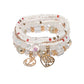 European and American-Style Women's Glasses Multi-Layer Seaside Photograph Handmade Beads
