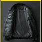 Spring Black Jacket for Men PU Leather Cycling Jacket Men Korean Slim Thin Trendy Clothes Long Sleeve Boy Coat Oversize Xxxl 4xl