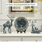 European-Style Living Room TV Cabinet Deer Decoration Craft Gift