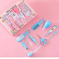 Hair Health Care Thermometer Grooming Brush Clipper Teether Toothbrush Kit Baby Essentials 10PCS Baby Nail Trimmer Care Set Kid