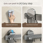 Retractable Bath Towel Rack Clothes Toilet Punch-Free Suction Cup