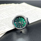 Hot Selling Finger Watch Ring Creative Movement Fashion Accessories Vintage Alloy Shell Quartz Watch Men Jewelry Women Gift