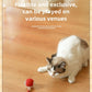 Rechargeable Smart Pet Interactive Automatic Rolling Ball Toy Cats Pet Products New Electric Dog Ball Toy Simulated Tail For Cat