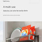 Bathroom Integrated Storage Rack Towel Rack Wall-Mounted Punch-Free Wall Bathroom Toilet Storage Washstand