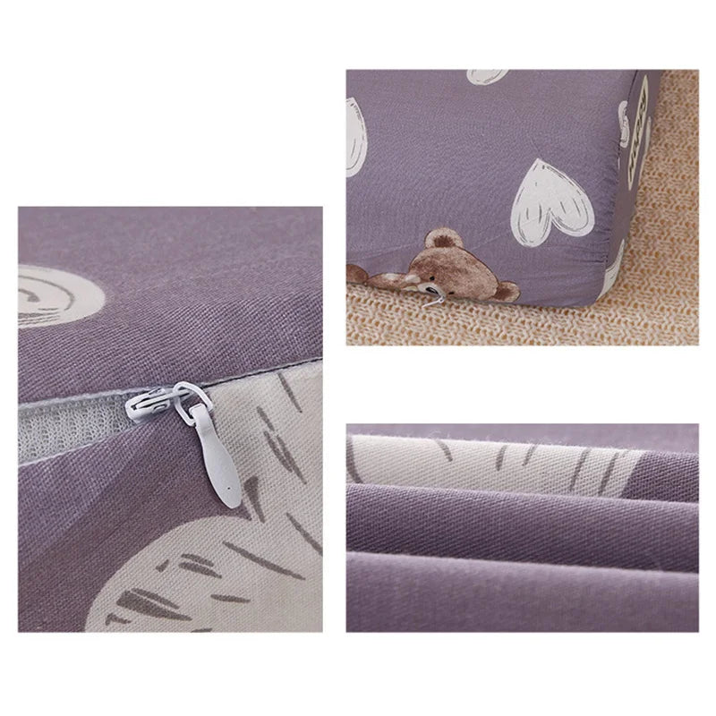 1PC Soft Neck Healthcare Sleeping Bedroom Home Decor Cotton Pillowcase Latex Pillowcase Rubber Memory Pillow Cover Cushion Cover