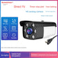 Direct-Connected TV Monitor Analog Camera Full Set of Equipment For Home Outdoor Closed-Circuit Old Wired Probe