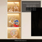Living Room Wine Cabinet Move House House Moving New Home Gift Quicksand Painting
