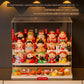 Five-Way God of Wealth All-Way Fairy Home Bookcase Entrance Decoration Decoration Household Full Set Display Stand Gift Decoration