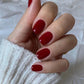 24pcs Artificial Nail Art Fake Nails Full Coverage Removable Ballet Short Press On Nails tips Chips Waterproof Solid Colour set