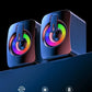 Computer Speaker Stereo Sound With Microphone 3.5mm AUX Home Office PC Speaker for Macbook Desktop Notebook Computer Loudspeaker