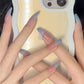 24Pcs/Lot Milky White Gradient Long Wearing False Nail Tips Acrylic Press on Nails Removable Reusable Artifical Fake Nails Art