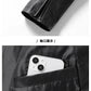 Men's Leather Jacket Autumn and Winter Windproof Standing Collar Motorcycle Tactical Warm Coat Casual Fashion Waterproof Jacket