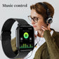 New Body Temperature Monitor Watch Men Smart Watch Sports Music Playback Waterproof SmartWatch Heart Rate Blood Pressure