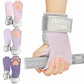 Leather Dog Paw Fitness Power Straps Wear-resistant Adjustable Dog Paw Wrist Straps Durable Pink/Purple