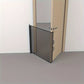 Easy To Install Black Pet Door Without Drilling - Retractable Safety Fence for Indoor Stairs, Dog and Pet Fences