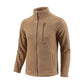 Mens Tactical Fleece Jacket Russian Camouflage US Military Work Coat Autumn Winter Outdoor Warm Zip Cardigan Jacket Inner Lining