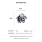 Delicate Flower Open Ring Rhinestone Imitation Pearl Rings Ladies Fashion Butterfly Design Ring Temperament Finger Rings Jewelry