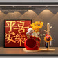 Haibeihai Lucky Cat Key Storage Entrance Decoration Home Living Room Desktop Pachira Macrocarpa Entrance Decorations