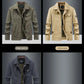 mens cargo jackets New Fashion bomber jacket mens wear simple British style Warm Windproof Jacket and coat baseball jacket male