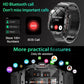 Military GPS Tracker Smart Watch Men IP68 5ATM Outdoor Sports Fitness Tracker Health Monitor 1.96" BT Call Smartwatch For Xiaomi